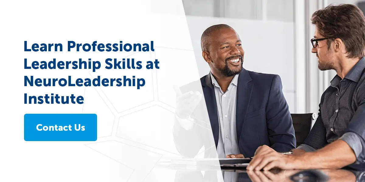 Learn Professional Leadership Skills at NeuroLeadership Institute